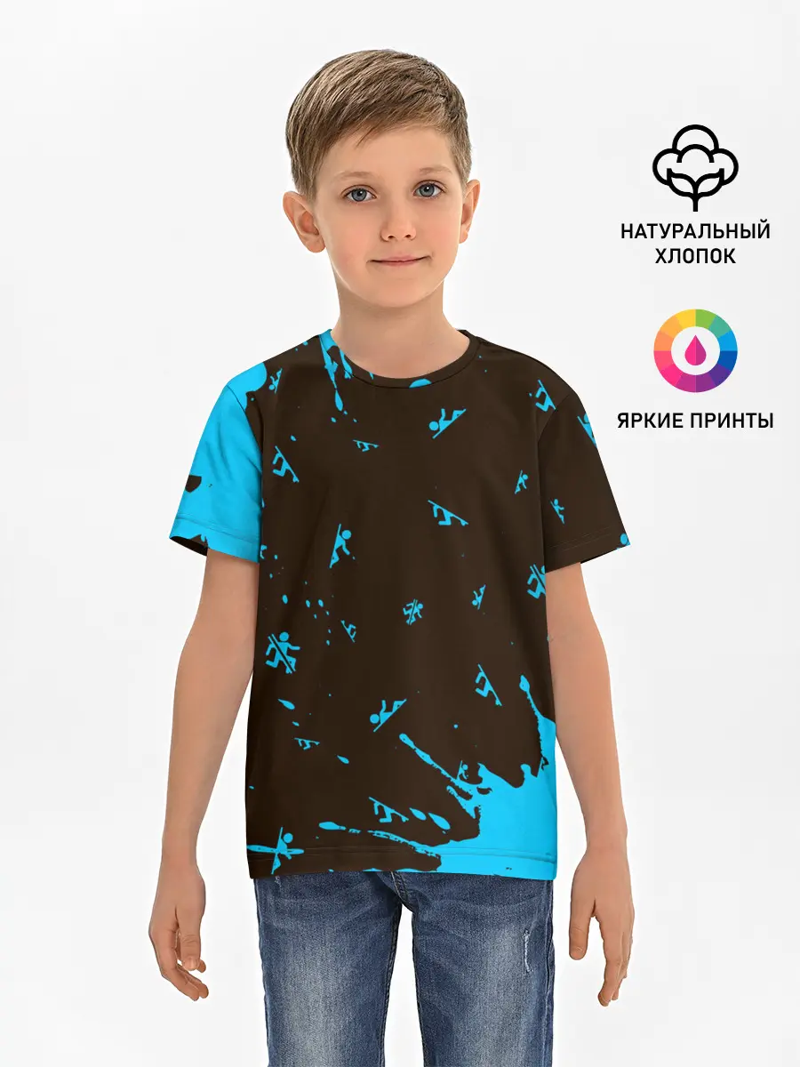 Детская базовая футболка / PORTAL / ПОРТАЛ