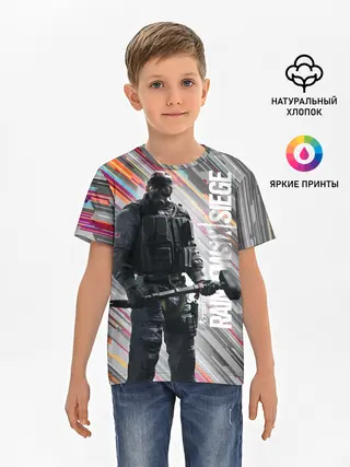 Детская базовая футболка / Rainbow Six Siege