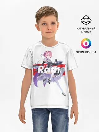 Детская базовая футболка / Re:Zero