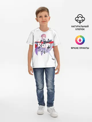 Детская базовая футболка / Re:Zero