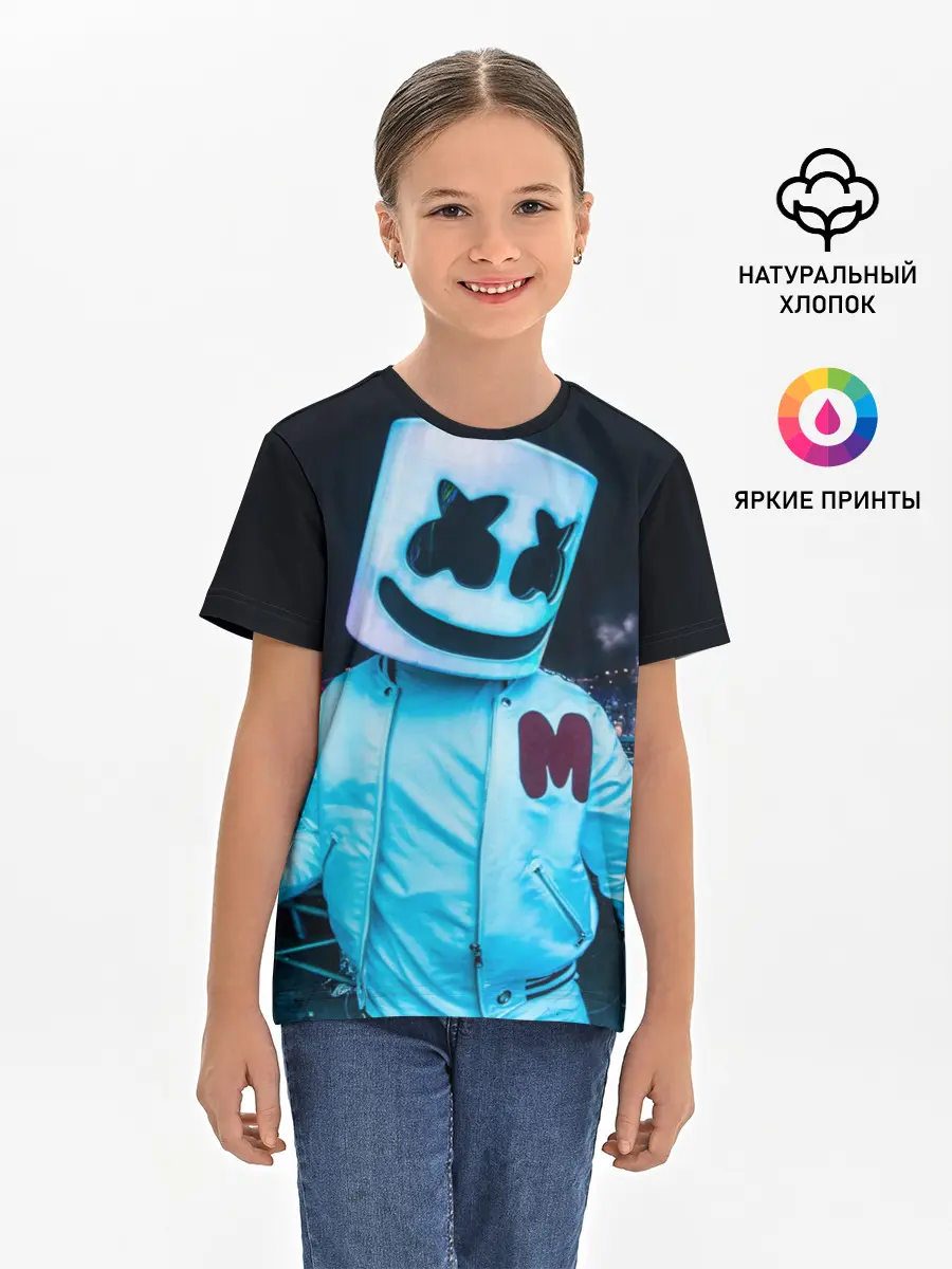 Детская базовая футболка / MARSHMELLO
