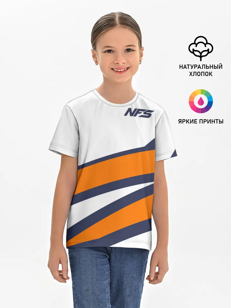 Детская базовая футболка / Need for Speed
