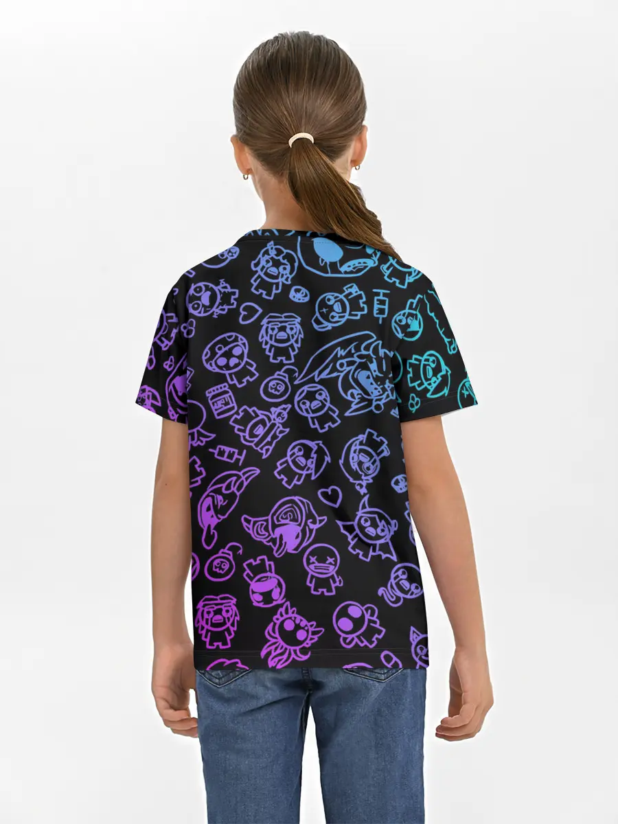 Детская базовая футболка / Blue Isaac