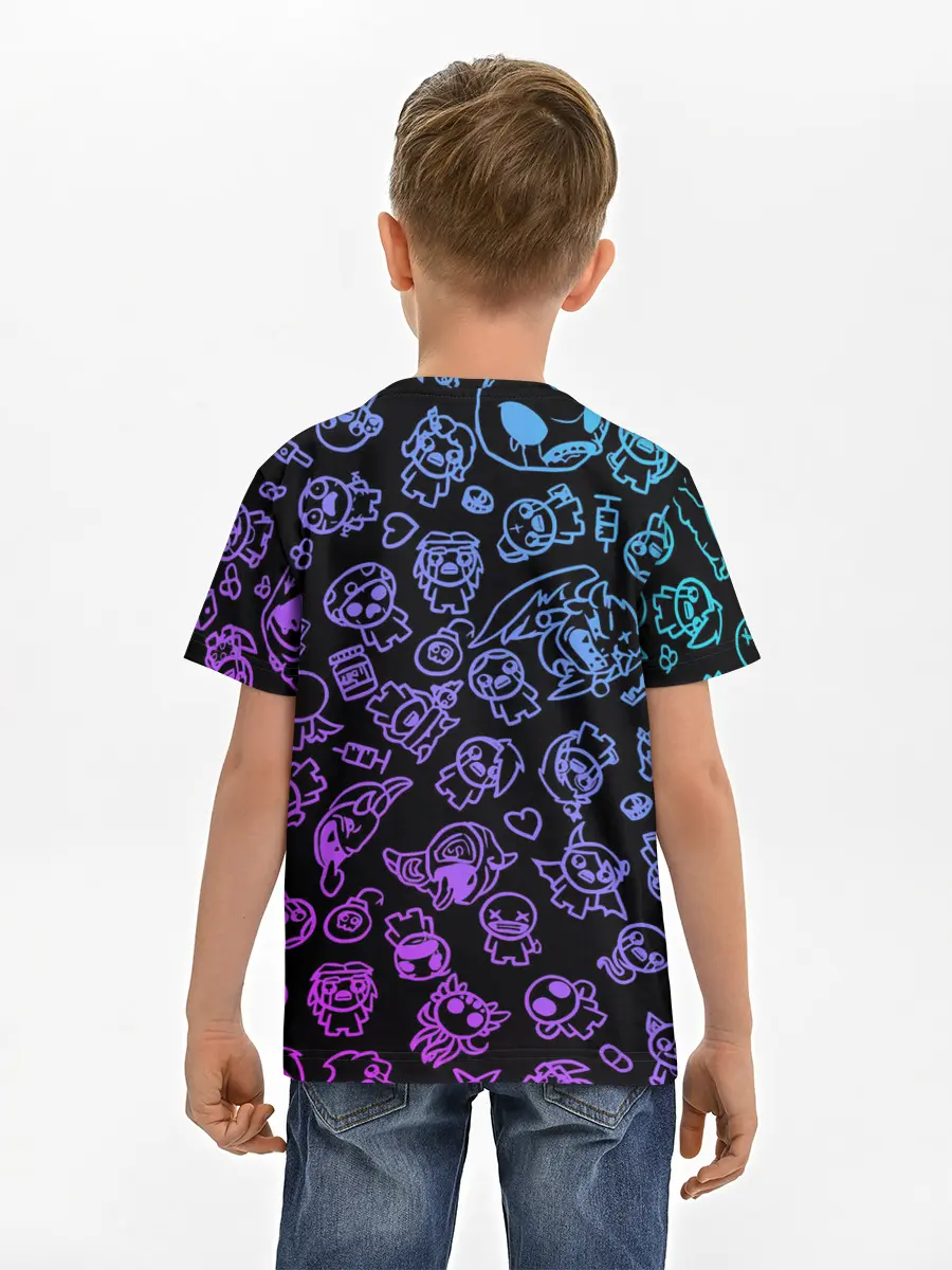 Детская базовая футболка / Blue Isaac