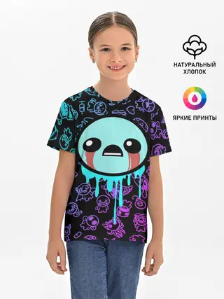 Детская базовая футболка / Blue Isaac