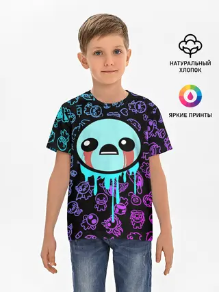 Детская базовая футболка / Blue Isaac