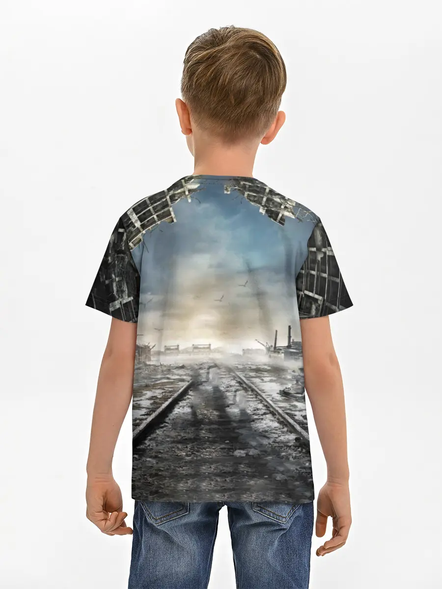 Детская базовая футболка / Metro