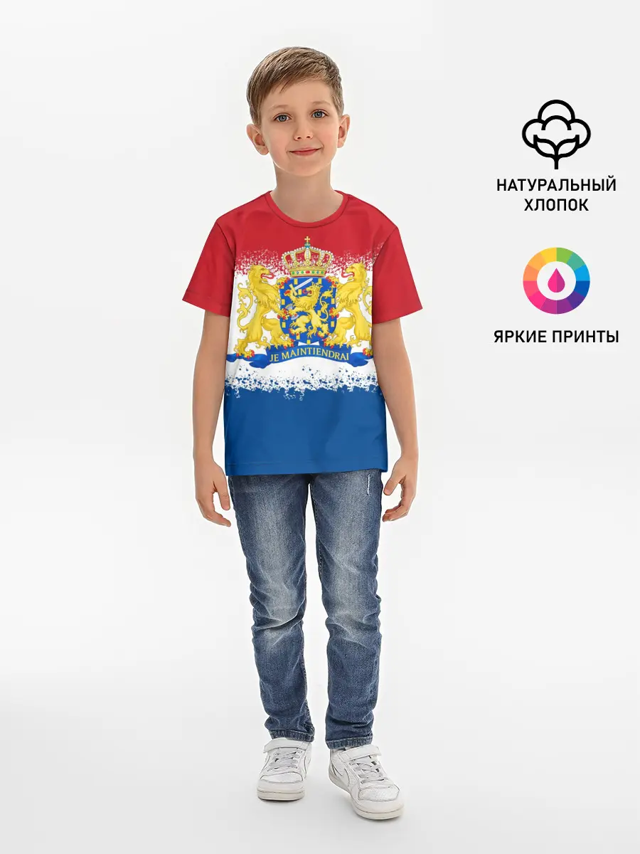 Детская базовая футболка / Нидерланды