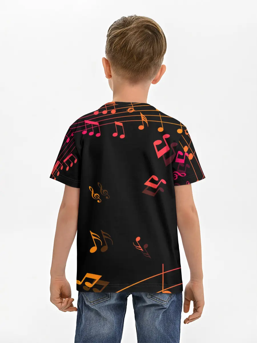 Детская базовая футболка / HAZBIN HOTEL ALASTOR.