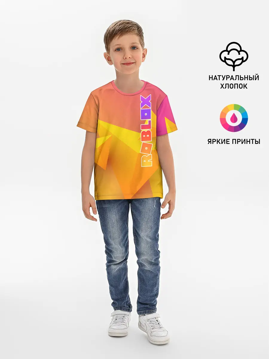 Детская базовая футболка / Roblox