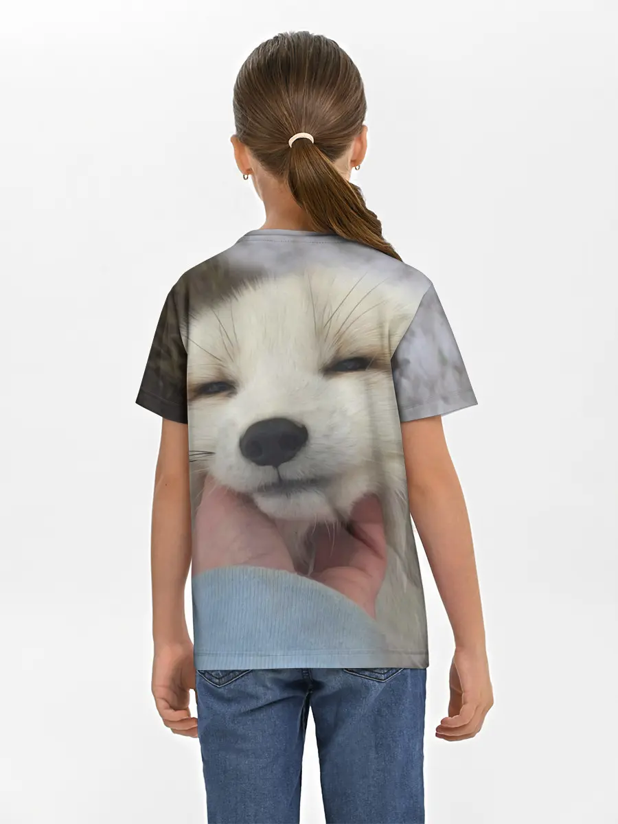 Детская базовая футболка / Лисенок