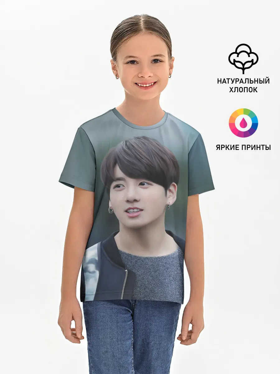 Детская базовая футболка / Корейский Поп