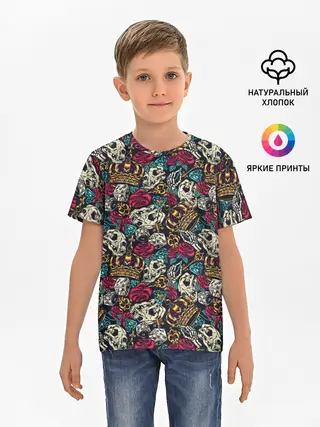 Детская базовая футболка / Царские мотивы