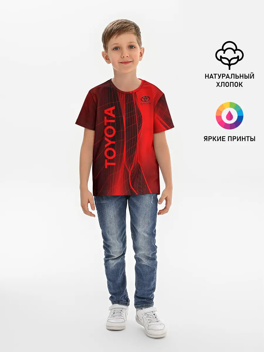 Детская базовая футболка / Toyota