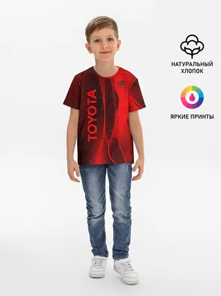 Детская базовая футболка / Toyota