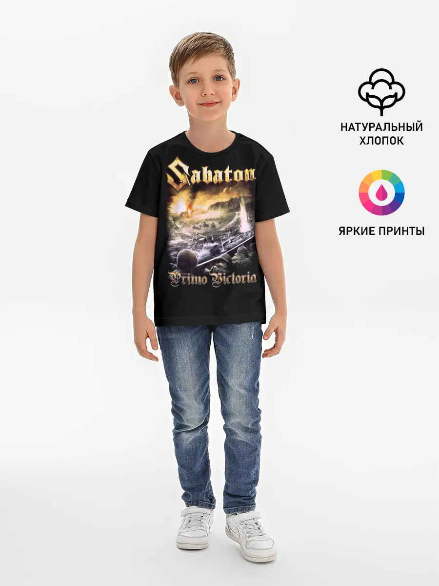 Детская базовая футболка / SABATON.