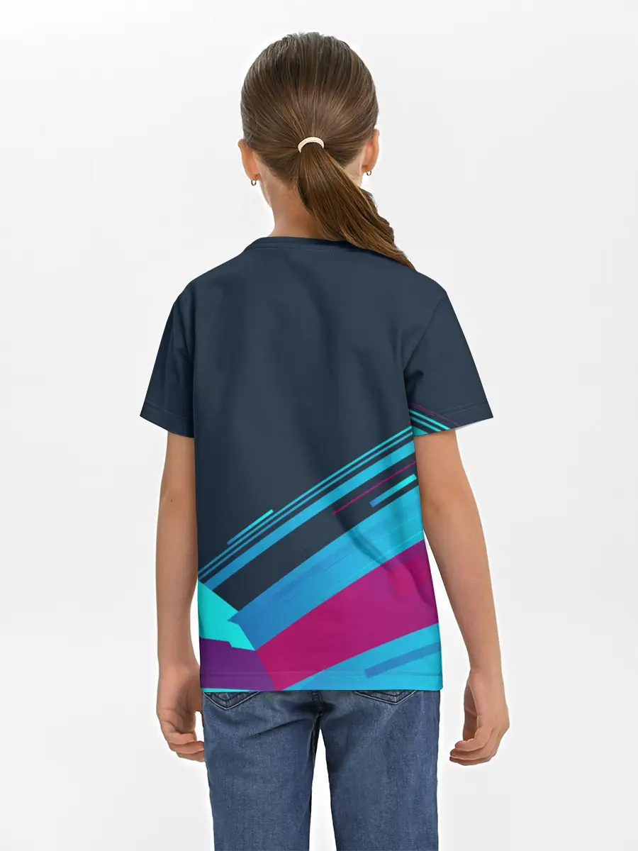 Детская базовая футболка / CYBERPUNK 2077