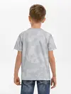 Детская базовая футболка / Светло-серая