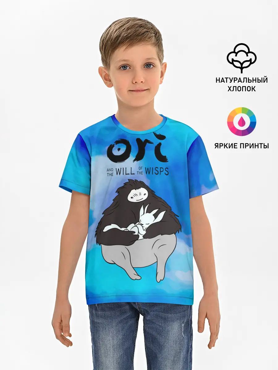 Детская базовая футболка / Ori and the Will of the Wisps