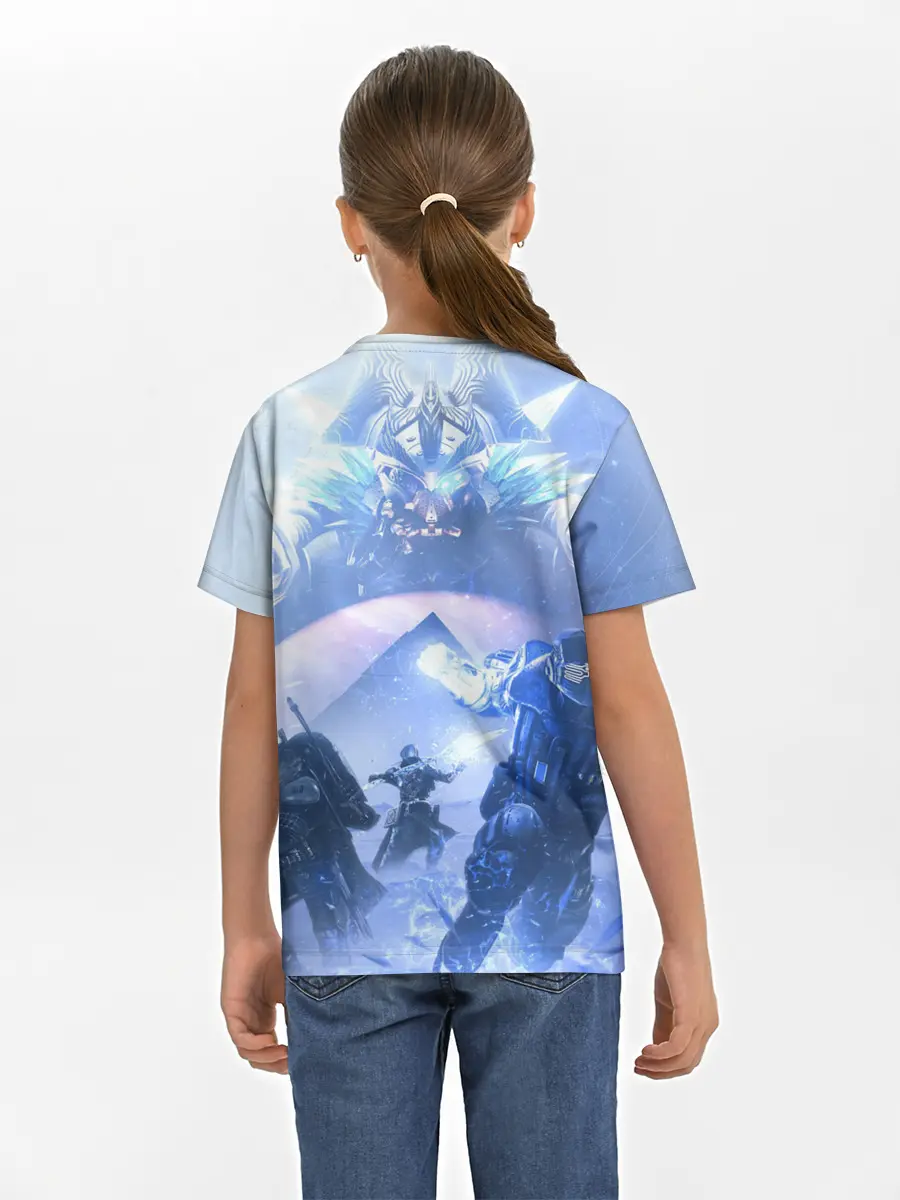 Детская базовая футболка / DESTINY 2 ЛЕДЯНОЙ МАРС / СТРАЖИ