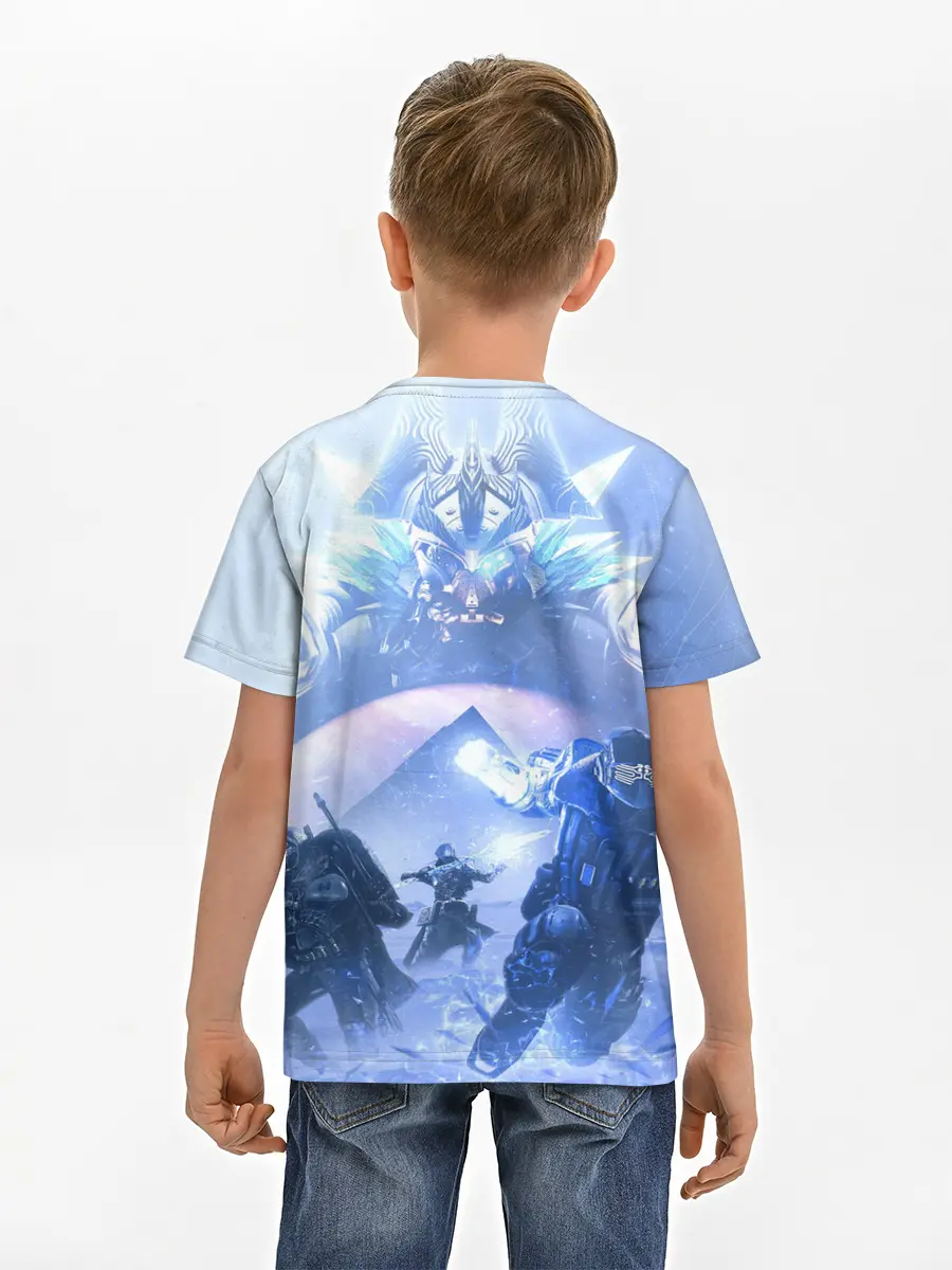 Детская базовая футболка / DESTINY 2 ЛЕДЯНОЙ МАРС / СТРАЖИ