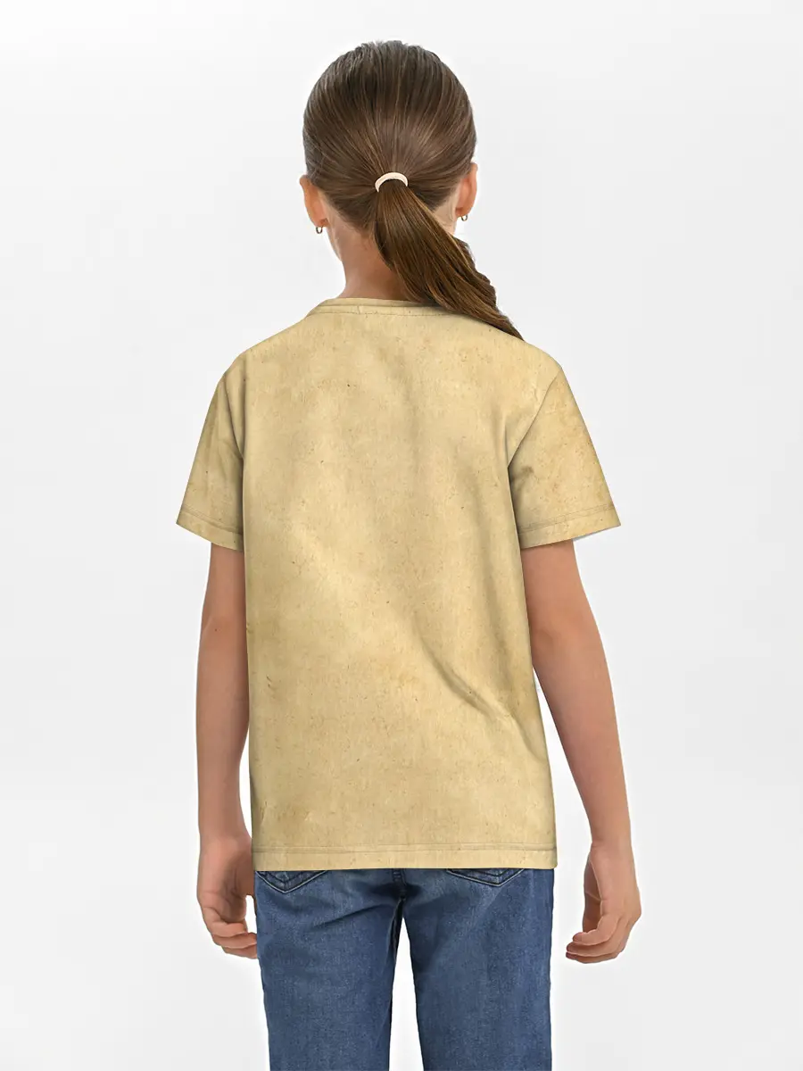 Детская базовая футболка / One Piece пираты Соломенной Шляпы