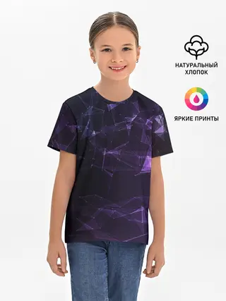 Детская базовая футболка / Абстракция