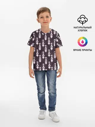 Детская базовая футболка / Спаниель