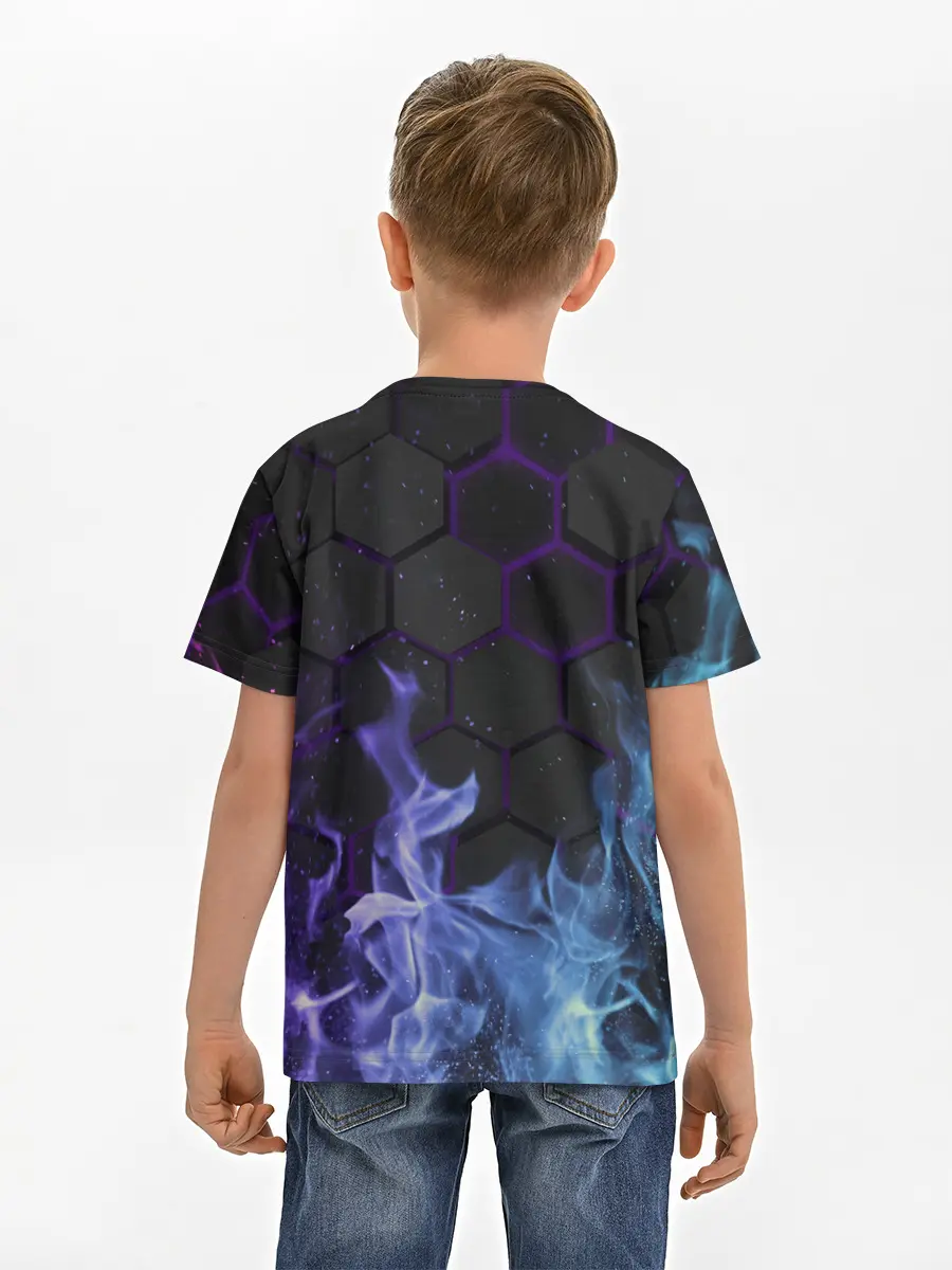 Детская базовая футболка / Fire