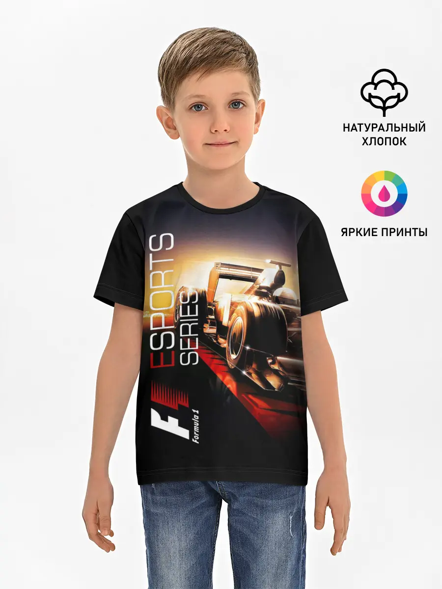 Детская базовая футболка / FORMULA 1