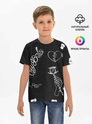 Детская базовая футболка / LIl Peep