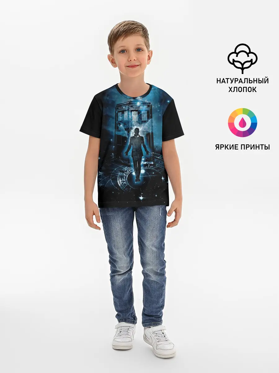 Детская базовая футболка / Doctor Who