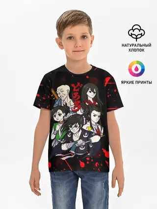 Детская базовая футболка / ДОРОРО / DORORO / ГЕРОИ