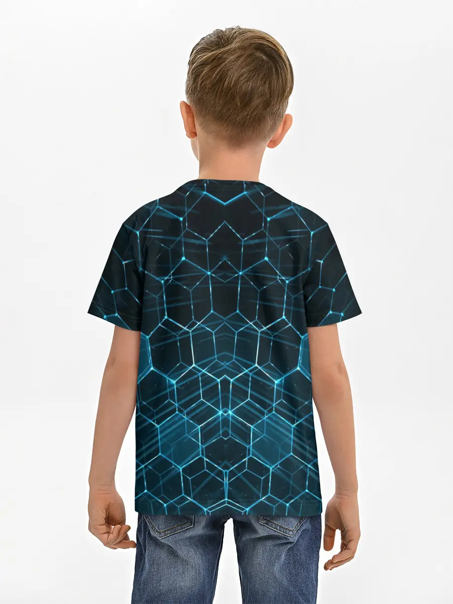 Детская базовая футболка / НЕОНОВАЯ БРОНЯ