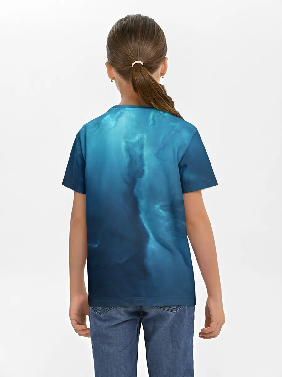 Детская базовая футболка / ЗВЕЗДНЫЙ КИТ | STAR WHALE