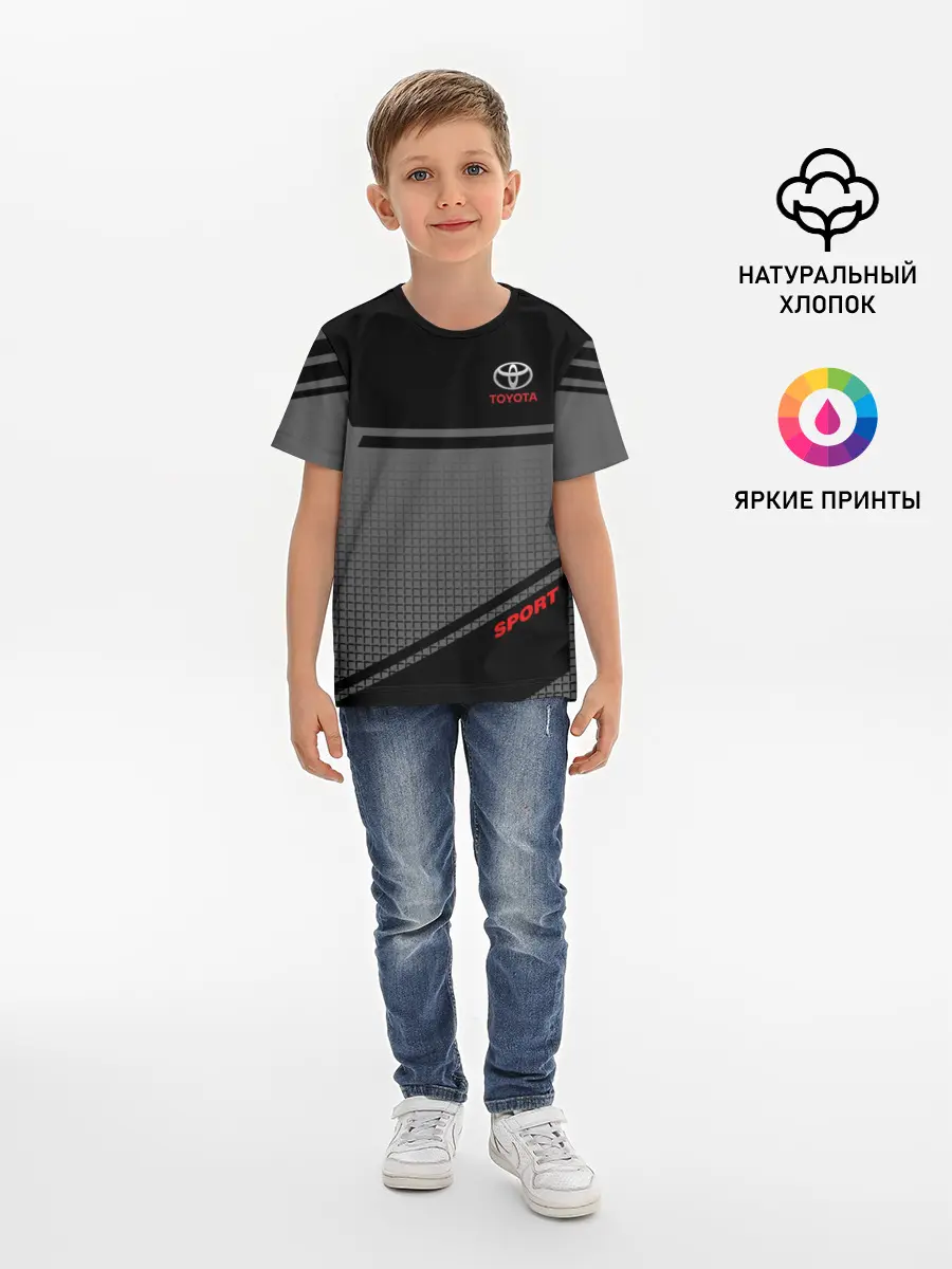 Детская базовая футболка / TOYOTA | ТОЙОТА