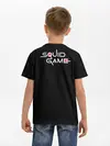 Детская базовая футболка / Игра в кальмара: логотип
