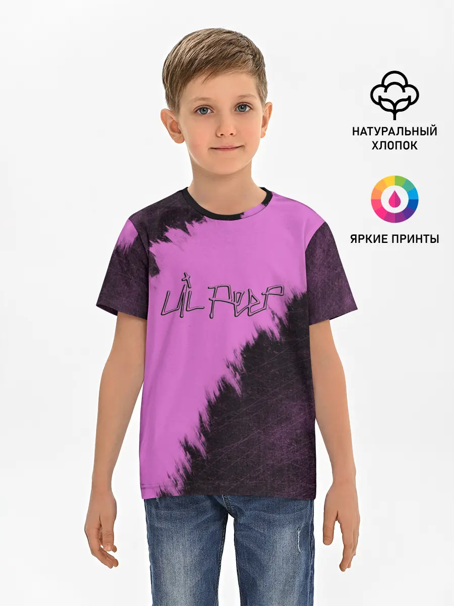 Детская базовая футболка / LIL PEEP