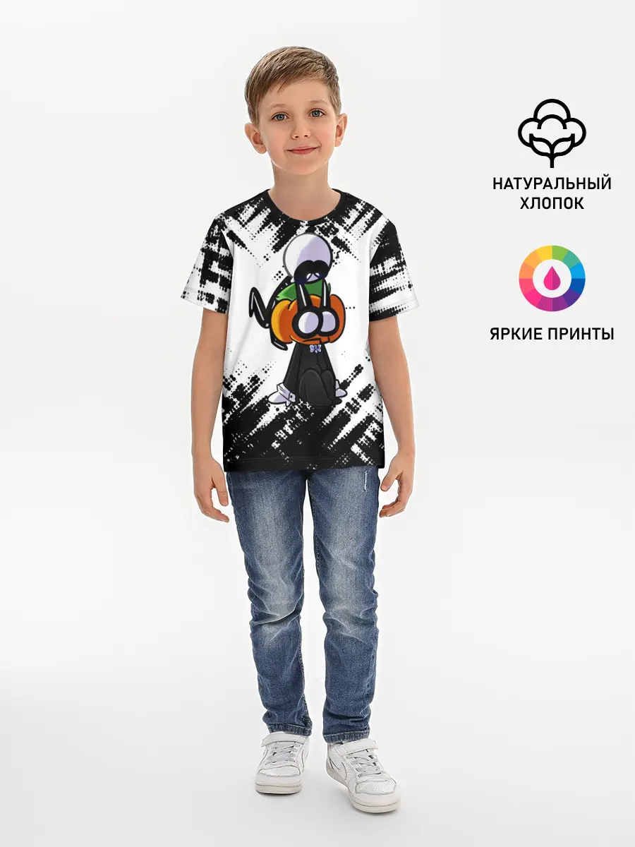 Детская базовая футболка / Скид и Памп FNF