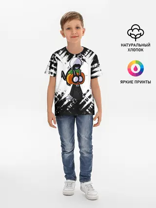 Детская базовая футболка / Скид и Памп FNF