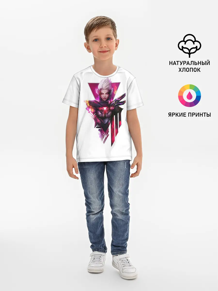 Детская базовая футболка / Project | Fiora