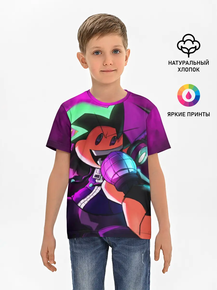 Детская базовая футболка / Бойфренд