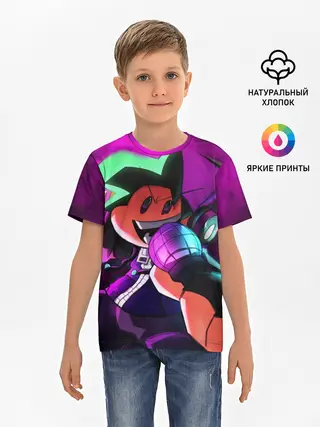 Детская базовая футболка / Бойфренд