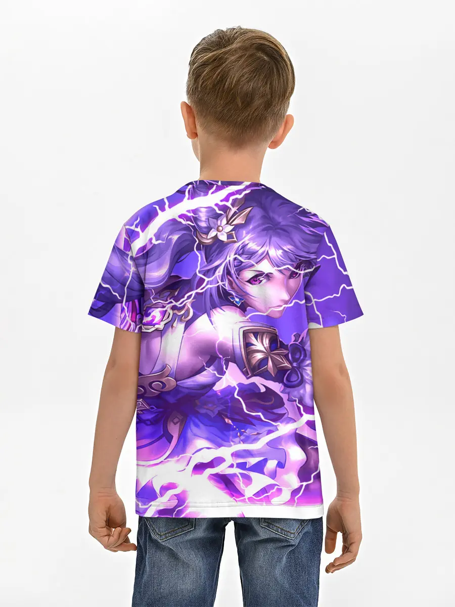 Детская базовая футболка / Баал | Genshin Impact | Геншин Импакт