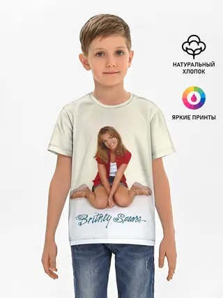 Детская базовая футболка / Oldschool Britney