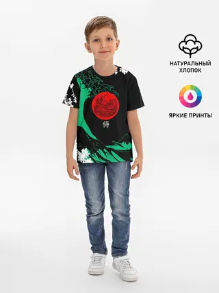 Детская базовая футболка / Japanese style