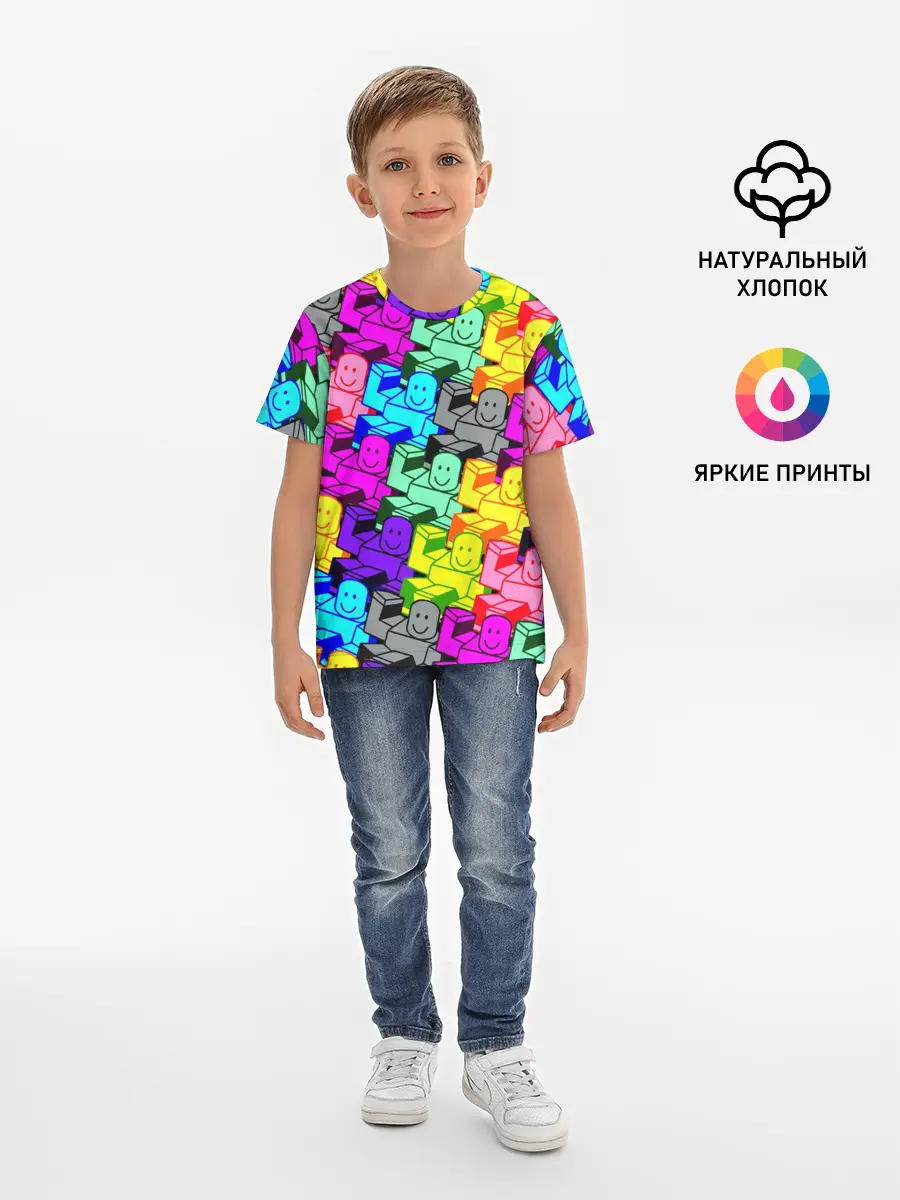 Детская базовая футболка / ROBLOX