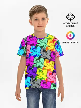 Детская базовая футболка / ROBLOX