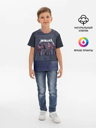 Детская базовая футболка / METALLICA | ГРУППА МЕТАЛЛИКА