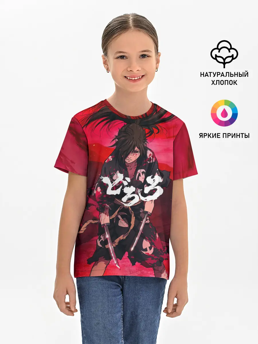 Детская базовая футболка / Dororo Poster | Дороро Постер
